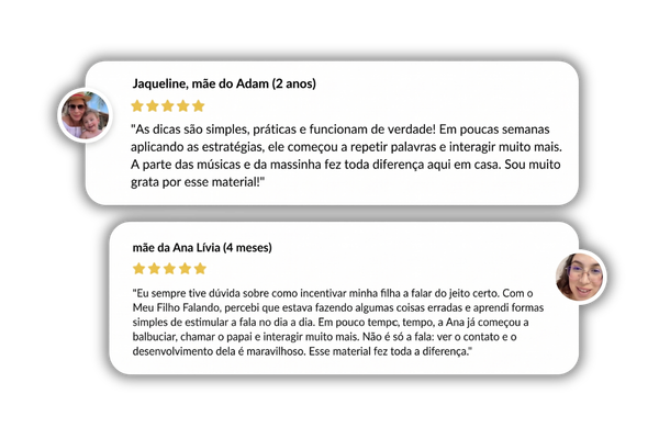 Depoimentos de mães